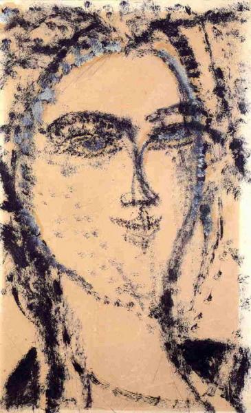 Woman's Head by Amedeo Modigliani