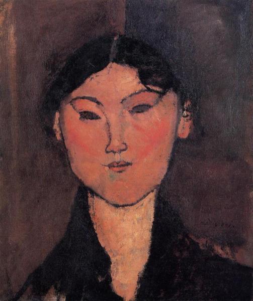 Woman's Head by Amedeo Modigliani