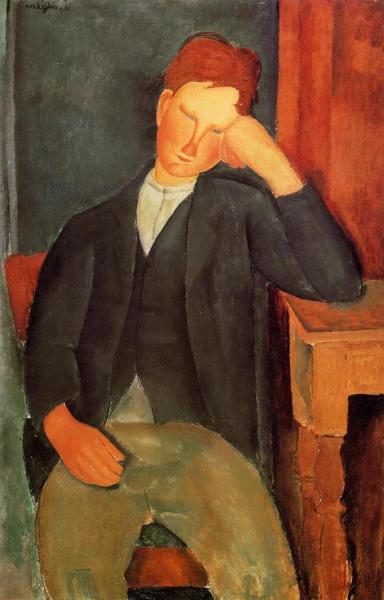 Young Peasant by Amedeo Modigliani