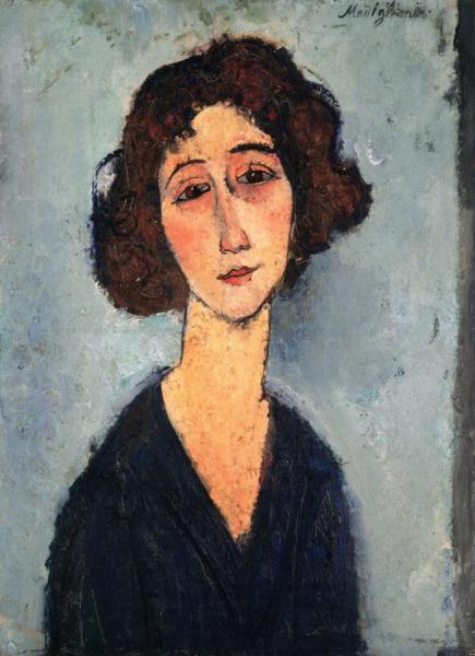 Young Woman by Amedeo Modigliani