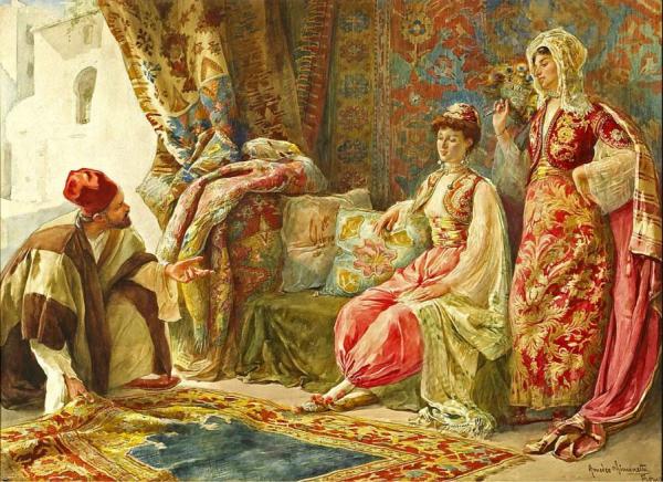The Rug Merchant by Amedeo Simonetti