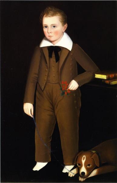 John Younie Luyster by Ammi Phillips