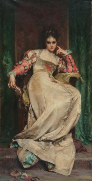 La Meditation by Anatole Vely