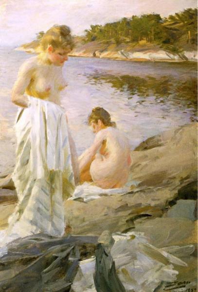 Anders Zorn Bathers