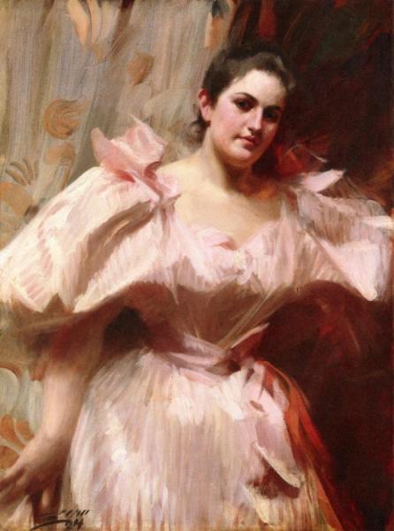 Frieda Schiff, Later Mrs. Felix M. Warburg by Anders Zorn
