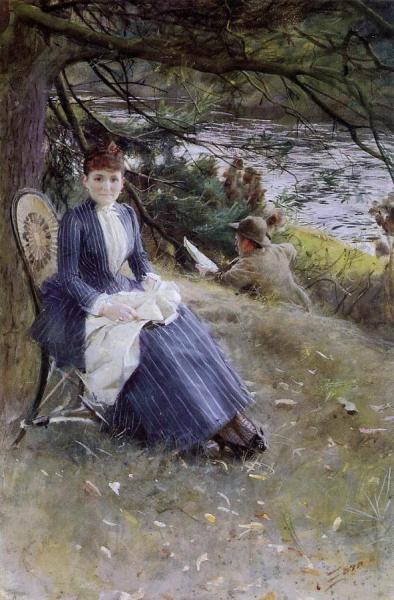 In Scotland by Anders Zorn