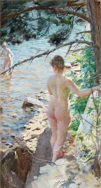 Anders Zorn In The Archipelago