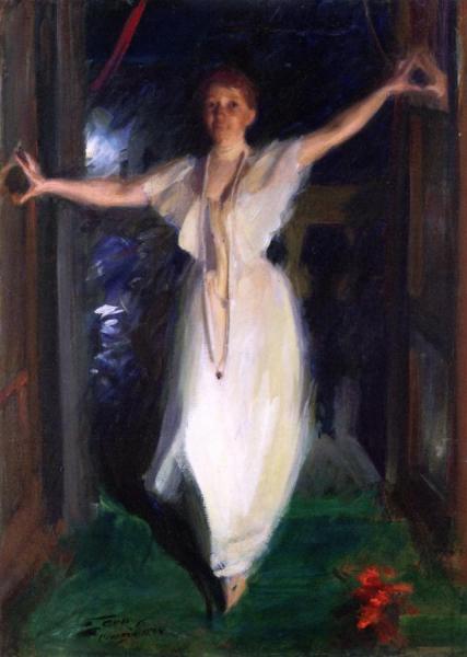 Isabella Stewart Gardner In Venice by Anders Zorn Oil Painting Reproductions