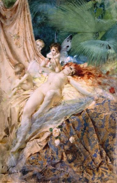 Anders Zorn Love Nymph