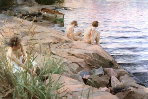 Outdoors by Anders Zorn