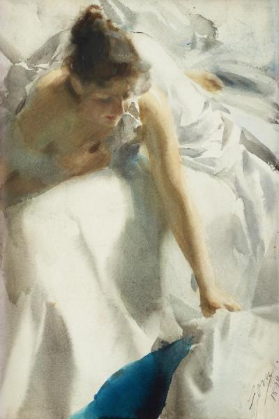 Reveil, Boulevard Clichy by Anders Zorn