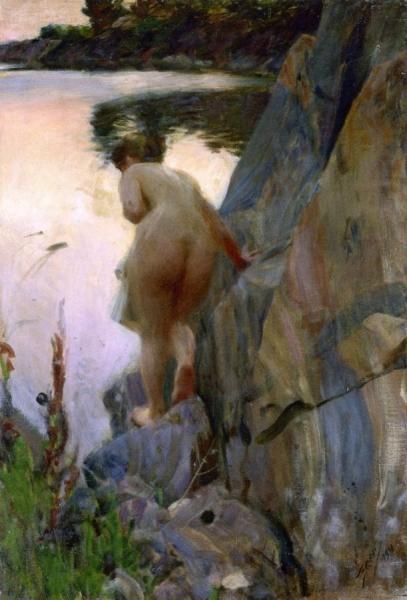 Summer Evening by Anders Zorn