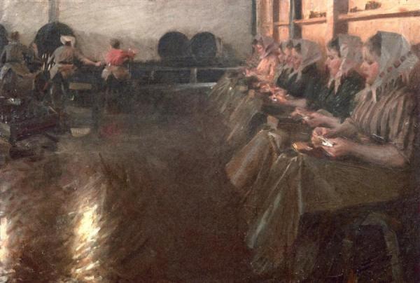The Large Brewery by Anders Zorn
