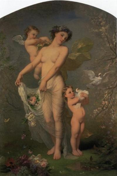 Andre Charles Voillemot Allegory Of Spring