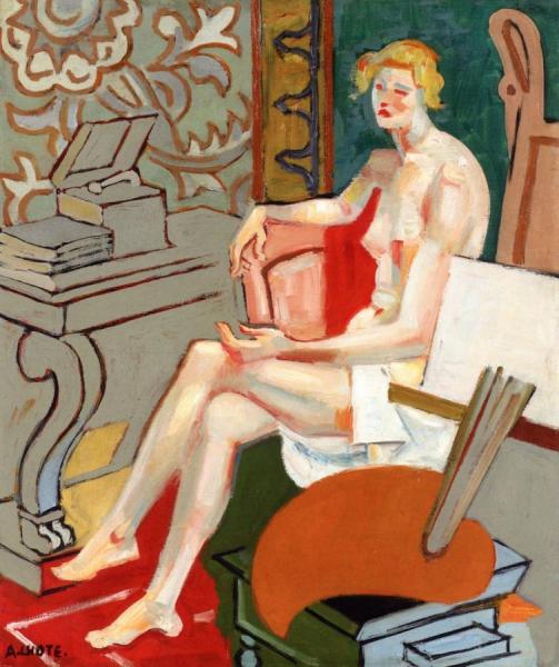 A Model In The Studio by André Lhote