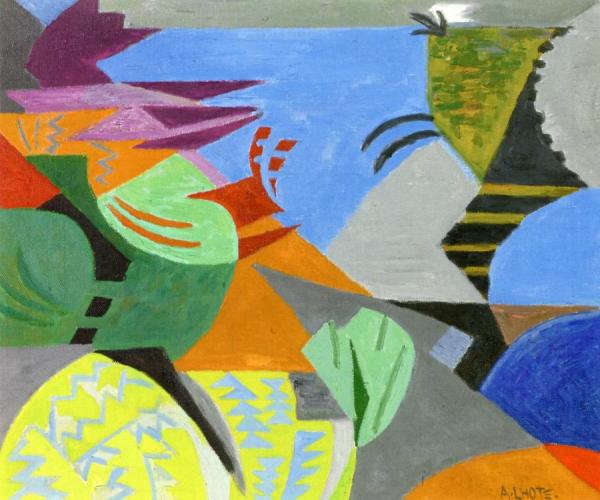 Blue Landscape by André Lhote