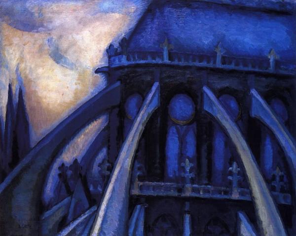 Chevet Of Notre-dame-de-paris by André Lhote