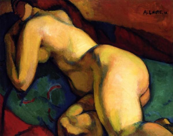 Female Nude Lying Down by André Lhote