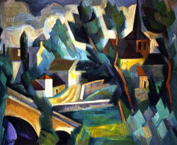 French Landscape by André Lhote