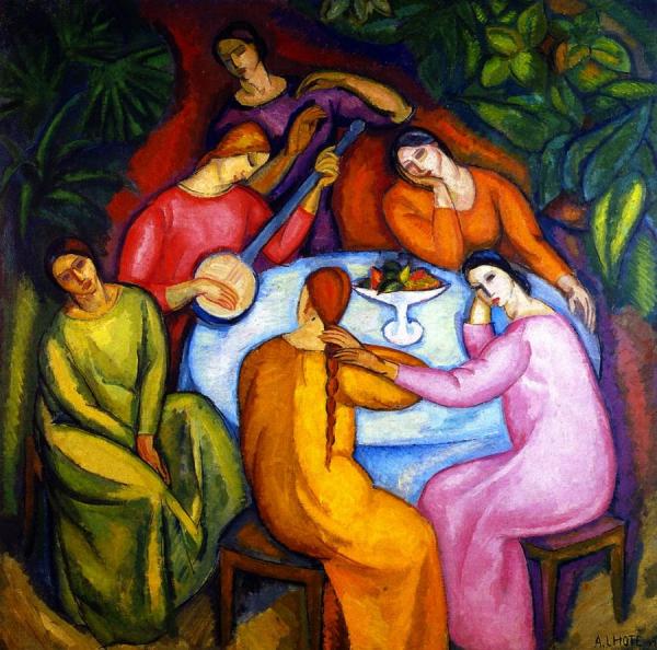 Girls Around The Table by André Lhote