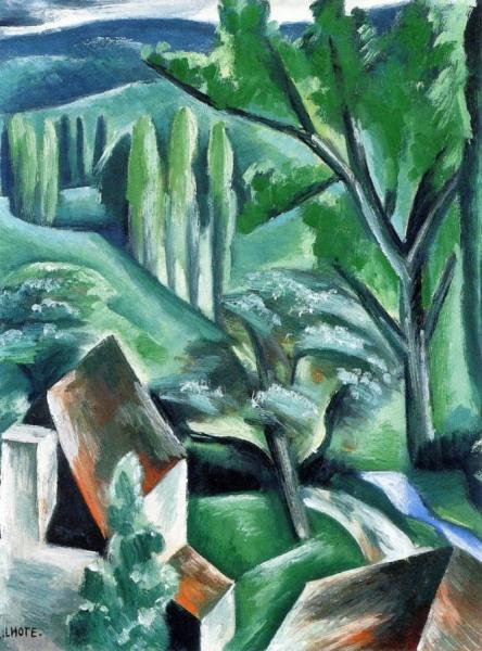 Green Landscape by André Lhote