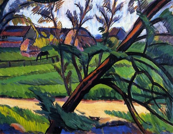 Horse In A Meadow by André Lhote