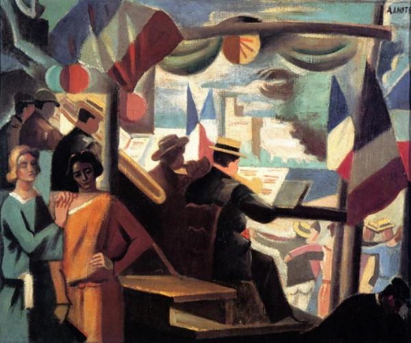 July Fourteenth In Avignon by André Lhote