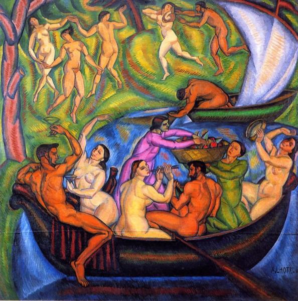 La Parie De Plaisir by André Lhote Oil Painting Reproductions