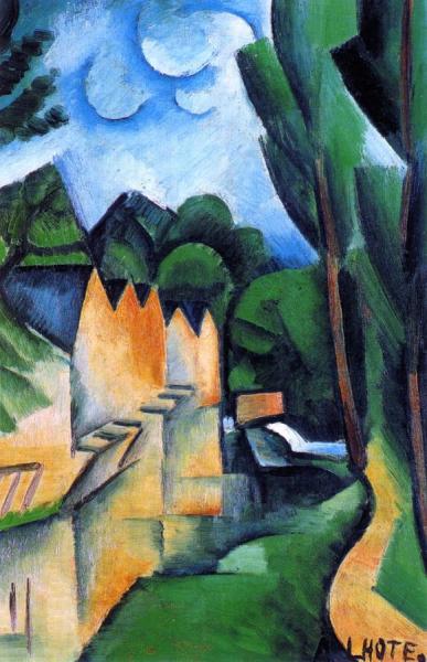 Landscape At Lot by André Lhote