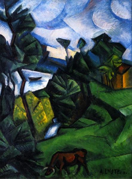 Landscape With Cow by André Lhote