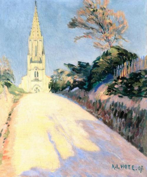 Le Montée De Lovrac En Gironde by André Lhote