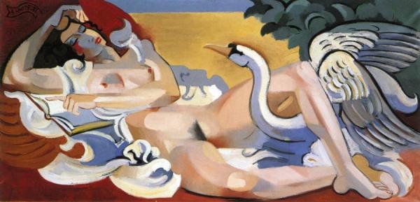 Leda And The Swan by André Lhote