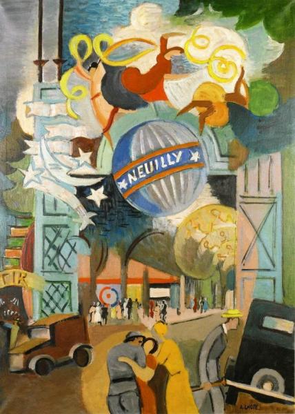 Neuilly, La Fete A Neuneu by André Lhote