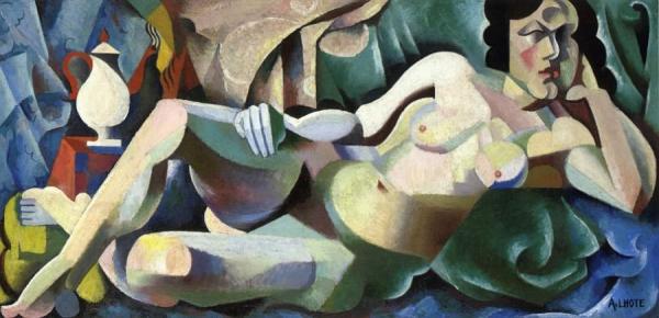 Nude Lying Down by André Lhote