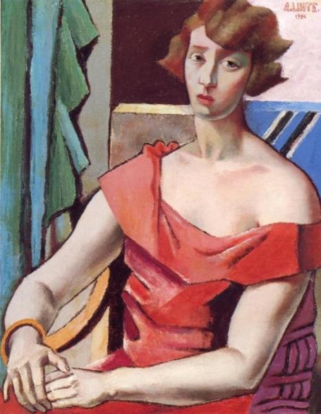 Portrait Of A Young Woman by André Lhote
