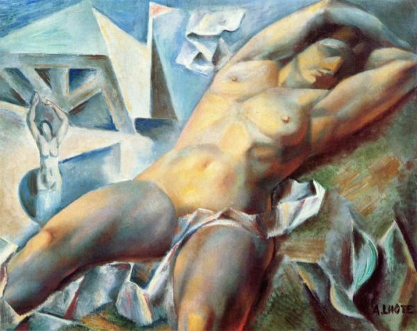 Reclining Nude by André Lhote