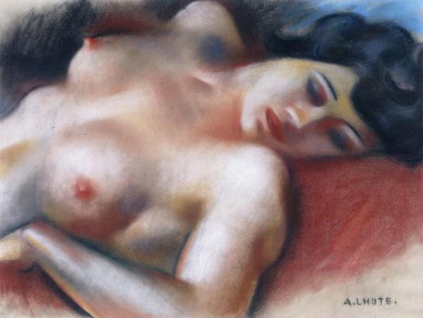 Reclining Nude by André Lhote