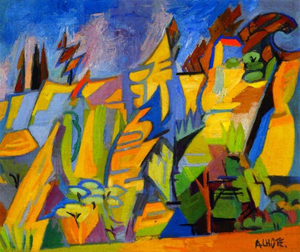 Rocks At Gordes by André Lhote