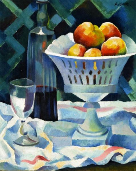 Still Life With Bowl Of Fruit by André Lhote