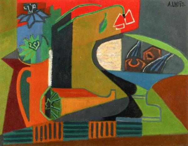 Still Life With Poppy by André Lhote