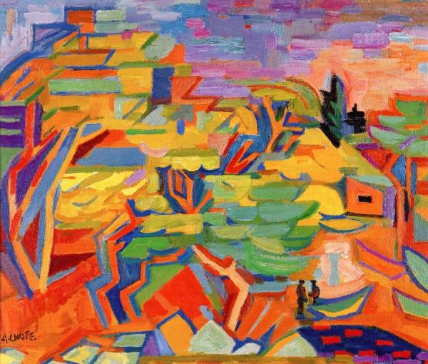 The Beach At Bandol by André Lhote