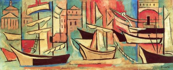 The Bordeaux Of My Youth by André Lhote Oil Painting Reproductions