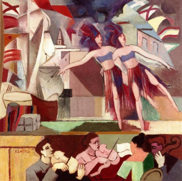 The Dolly Sisters by André Lhote