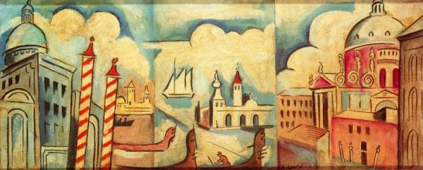 The Grand Canal In Venice by André Lhote