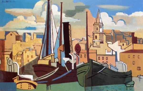 The Old Port Of Marseilles by André Lhote