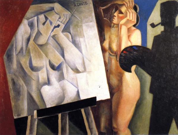 The Painter And His Model by André Lhote
