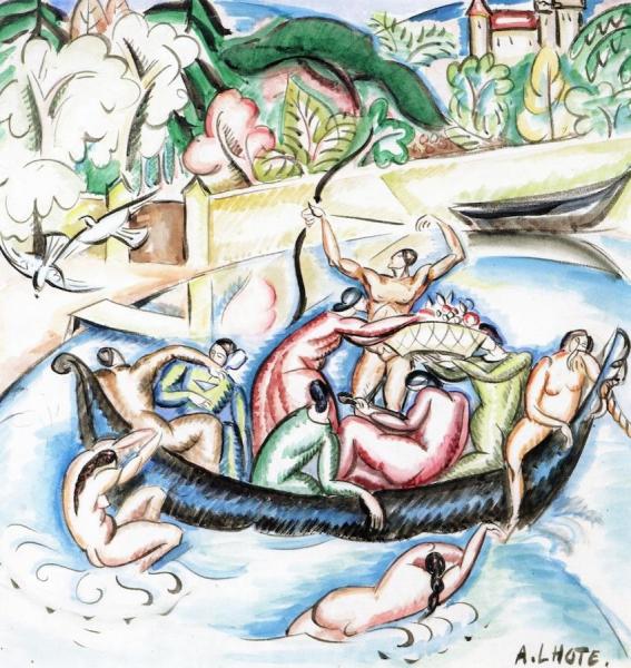 The Party Of Pleasure (study) by André Lhote