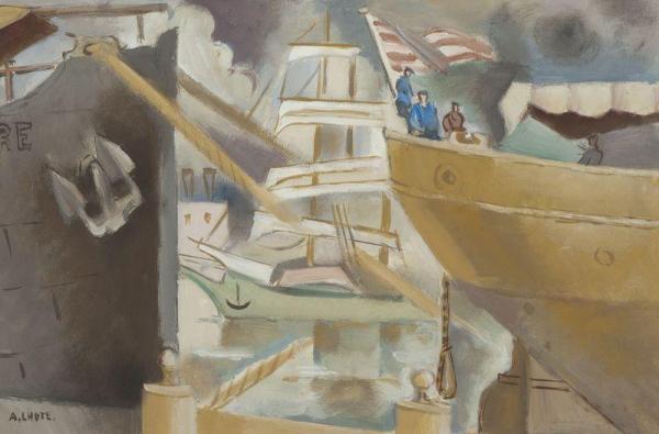 The Port Of Bordeaux by André Lhote