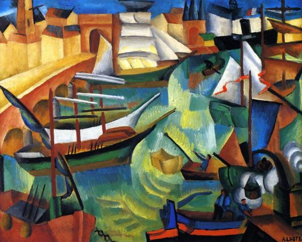 The Port Of Bordeaux by André Lhote