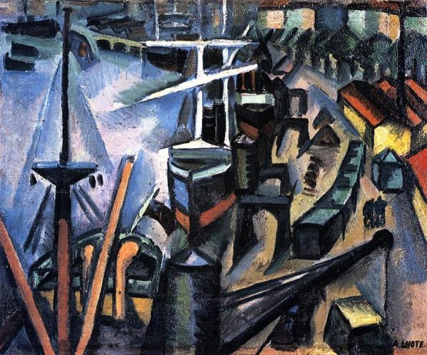 The Port Of Bordeaux by André Lhote